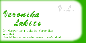 veronika lakits business card